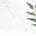 thumbnail image 4 of Northlight LED Wide Angle Halloween Lights - Purple - 10' White Wire - 20ct, 4 of 9