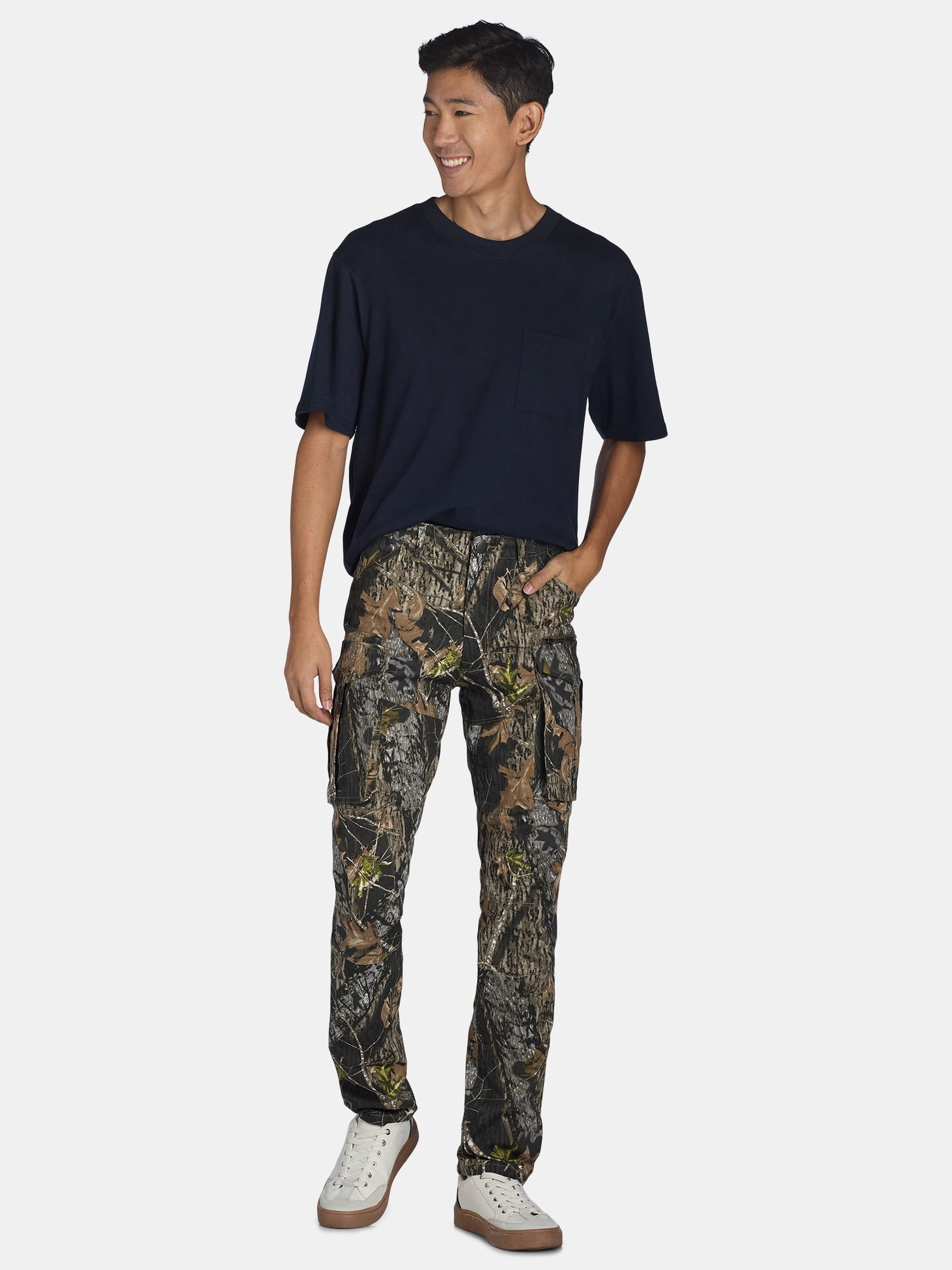American Stitch Men's Twill Cargo Jogger Pants, Sizes S-2XL