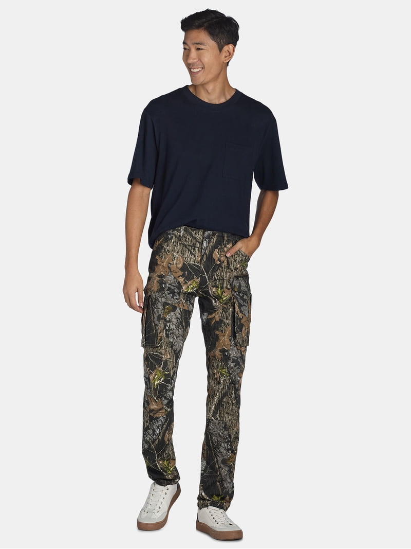 American Stitch Men's Twill Cargo Jogger Pants, Sizes S-2XL