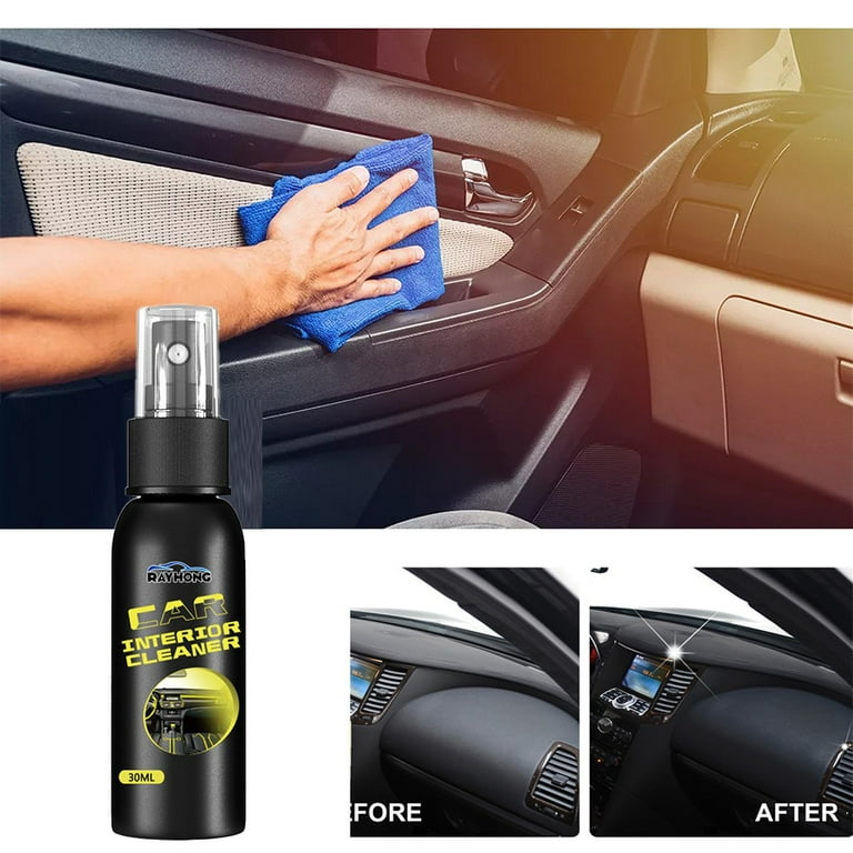 Licargo® Premium Car Interior Cleaner (500 ml) - Cockpit Cleaner pH Neutral  - Deep Pore Purity for Plastic, Upholstery, Leather : : Home &  Kitchen