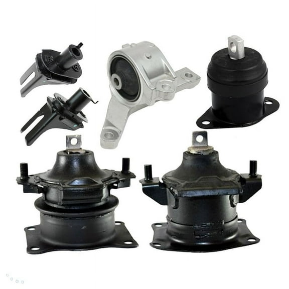 K1963 Fits 2007-2008 Acura TL 3.2L 3.5L AUTO Engine Motor & Trans Mount Set 6pcs : A4526HY, A4591, A65025, A4566, A4599, A65022