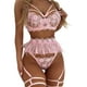 thumbnail image 1 of Gibobby Ropa sexy de mujer para sexo Ropa Dormir Mujer Sexy Accesorios erotico Ropa Sexi para Mujer lencería de Princesa Brasier y calzon Mujer Tanga Sexy Mujer(Rojo, CH), 1 of 5