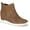 Brown, variant on Baretraps Women's Jaci Wedge Sneaker Bootie
