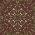 thumbnail image 1 of Ahgly Company Machine Washable Indoor Square Transitional Sienna Brown Area Rugs, 6' Square, 1 of 1