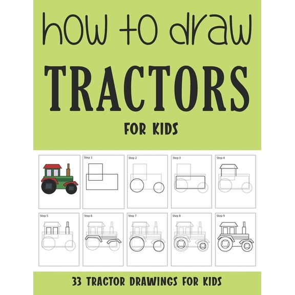 How to Draw Tractor for Kids, (Paperback)
