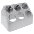 thumbnail image 6 of Vollrath Gray Silv-A-Tainer 6-Hole Plastic Silverware Container, 6 of 6