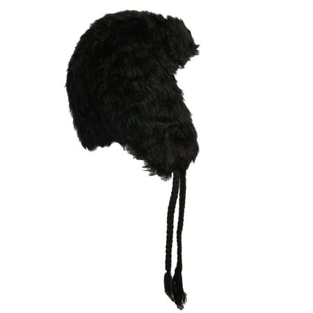 Ear Bags Clearance Nochilla Trapper Hat Ear Flaps Faux Fur Winter Hats For Women Men Fleece Lined Lumberjack Russian Hat ()