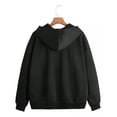 thumbnail image 3 of Sudadera Gris Y Negra Hoodie Para Hombre Mujer Casual Moda, 3 of 6