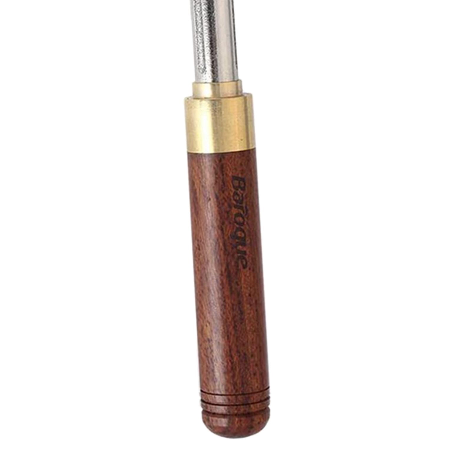 LeeQinersw Guitar Fret Crowning Dressing File Luthier Tools Wood Handle Professional Guitar