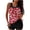 #360-Multicolor, variant on Women's Conservative High-waisted Fashionable Printed Two-piece Swimsuit