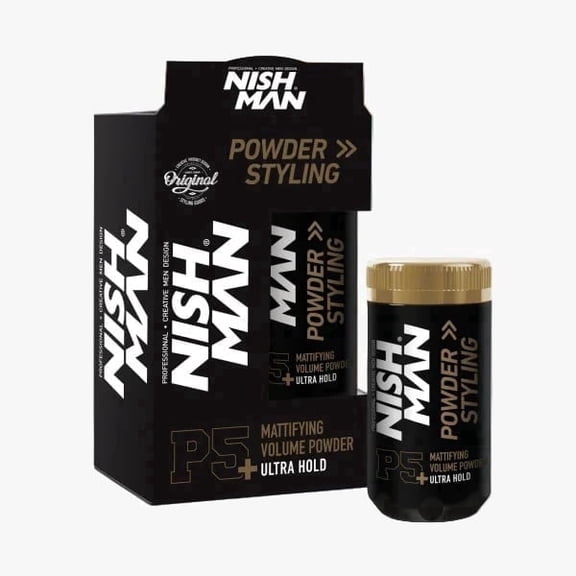 Nishman Hair Styling Series (P5 Powder Wax Ultra Hold, 20gr)