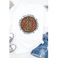 thumbnail image 3 of ABPHQTO Camiseta blanca para amantes de las pelotas con gráfico de béisbol Leoprad para mujer, 3 of 5