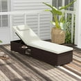 thumbnail image 5 of Costway 2 PCS Patio Chaise Lounge with 6-level Backrest, Comfy Seat Cushion & Headrest, 5 of 9