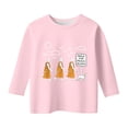thumbnail image 3 of Gzbliryd Easter Cute Bunny Shirt Leopard Rabbit Tshirt Bunny Short Sleeve Crew Neck Shirt To Graphic Easter T Shirts for Teen Boys Cute Summer Clothes (Light Pink,2-3 Years), 3 of 3