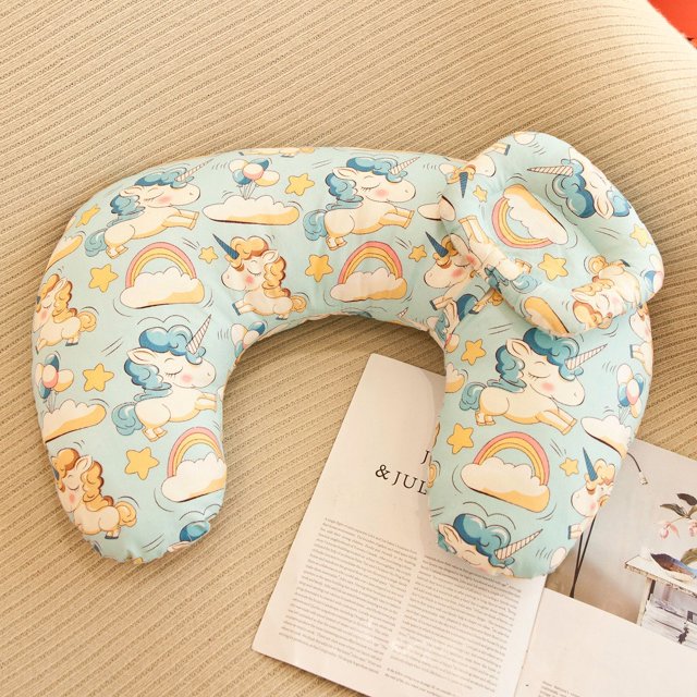 Almohada de lactancia Almohada de lactancia para bebés Almohada en forma de U para aprender a sentarse Almohada para la cintura Productos para madres y bebés