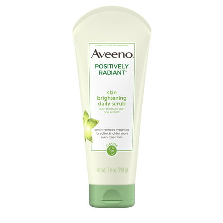Aveeno Positively Radiant Skin Brightening Exfoliating Face Scrub 7 (Best Exfoliating Face Scrub)