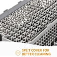 thumbnail image 4 of Universal Replacement Dishwasher Cutlery Basket, Superior Quality for Convenient Cutlery Storage and Silverware Organisation, High Efficiency, Easy Installation, Durable Heat-Resistant Plastic, Gray, 4 of 5