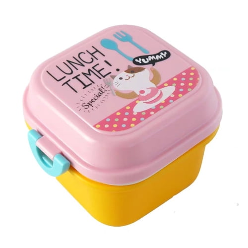 Small Sized Leakproof Bento Style Lunchbox or Snack Box Lemon Sherbet – Yum  Yum Kids Store