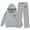 Gray, variant on Fjofpr Girls Clothes Size 6 Girl's Tracksuits 2 Pieces Outfits Winter Printed Hooded Sweatshirt Wide-Leg Pants Casual Sports Fleece-Lined Warmth Two-Piece Set Kids 5-14 Years