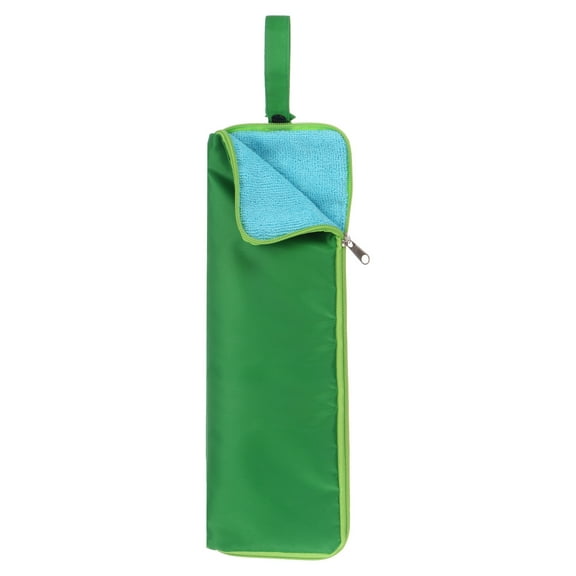 Umbrellas Bag Carry Bag 4.9"x15" Portable Reversible Wet Umbrella Sleeve Folding Cover Waterproof Pouch Case Green