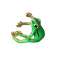 thumbnail image 5 of SmartBy 1/3Pcs Frog-Shaped Ring Set Alloy Electroplated Finger Ring Festivals Parties Dates Gatherings Accessories, 5 of 7