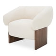 thumbnail image 5 of Moe's Home Collection Otto Accent Chair Fabric White, 5 of 8