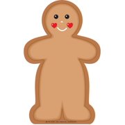 CREATIVE SHAPES ETC. Large Notepad - Gingerbread Man