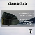 thumbnail image 3 of Damn Near Kilt 'Em Classic Wide Leather Kilt Belt, Brown, Large, 3 of 6