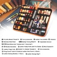 thumbnail image 2 of Herramientas para trabajar el cuero BUTUZE, kit de artesanía en cuero, 66 piezas con bolsa, 2 of 8