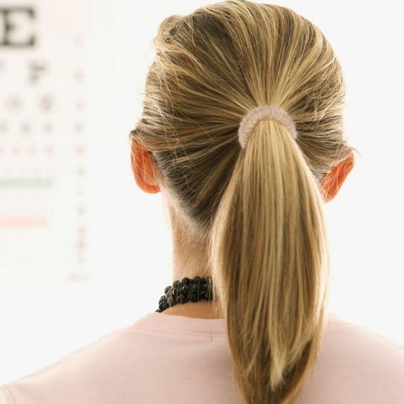 BESTYASH Elastic Ponytail Holders Assorted Color Soft Comfortable Secure Hold 8Pcs