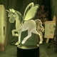 thumbnail image 1 of Lámpara de mesa Nightlight con diseño de unicornio, dormitorio infantil, LED 3D, 1 of 1