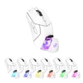 thumbnail image 1 of Mistaha Souris Ergonomique Triple Mode Sans Fil avec DPI Réglable et Lumière RGB - HXSJ T40 Blanc, 1 of 7