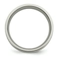 thumbnail image 3 of Titanium 14K Gold 6mm Satin Wedding Ring Band Size 6, 3 of 6