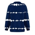 thumbnail image 6 of Oversized Sweatshirt for Women Ladies Long Sleeve Tops Womens Tops Dressy Casual Women Long Sleeve Quarter Zip Turndown Collar Sweatshirt with Pocket Fall Clothes for Women Womens Winter Tops, 6 of 6