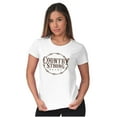 thumbnail image 3 of Country Strong Logo Western Cowboy Womens Slim Fit Graphic Tee Brisco Brands X, 3 of 5