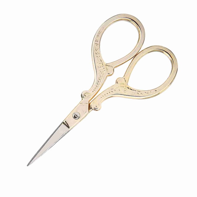 Tijeras Resistentes, Herramienta De Bordado Para Tocador De Punto De Cruz, Tijeras Pequeñas, Tijeras De Estilo Antiguo, Tijeras De Coser Con Pulido Artesanal Para Manualidades