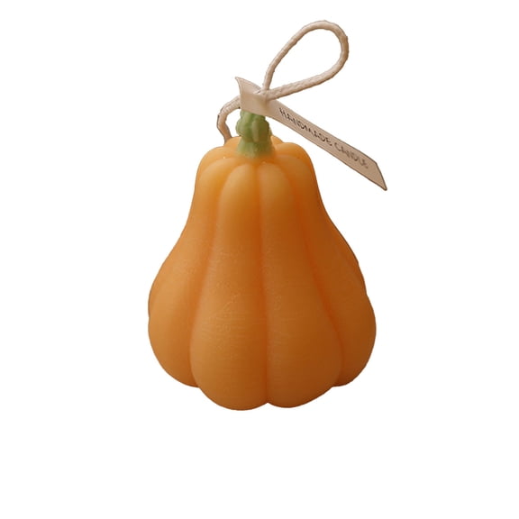Lilixerw Thanksgiving Pumpkin Shaped Soy Candles,Scented Candles Fall Pumpkin Tealight Candles,Home Decor Pumpkin Candle Handmade Wax Candle,for Bedroom Bathroom Party