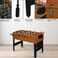 thumbnail image 5 of RayChee 7-in-1 Multi-Game Table,  Combo Game Table w/ Air Hockey, Billiards, Foosball, Ping Pong, Shuffleboard, Chess and Backgammon, 5 of 6