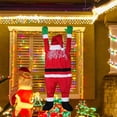 thumbnail image 2 of Sinhoon Christmas Outdoor Decoration,3.6 FT Hanging Santa Claus from Gutter or Roof/Chimney/Tree, 2 of 6