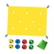 thumbnail image 4 of Juego de coordinación de lonas con agujeros para fomentar el espíritu de equipo en el jardín, interior y patio trasero. amarillo, 4 of 8