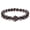 Black Bead Cat Paw, variant on Leander Money Attraction Cat Bracelet, Black Obsidian Stone Bead Stretch Bracelet for Women, Wealth Prosperity Feng Shui Spiritual Protection Jewelry Gift