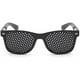 thumbnail image 4 of Gafas estenopeicas Gafas con agujeros negros Gafas de malla con patillas plegables para entrenar la vista y relajarse, 4 of 8
