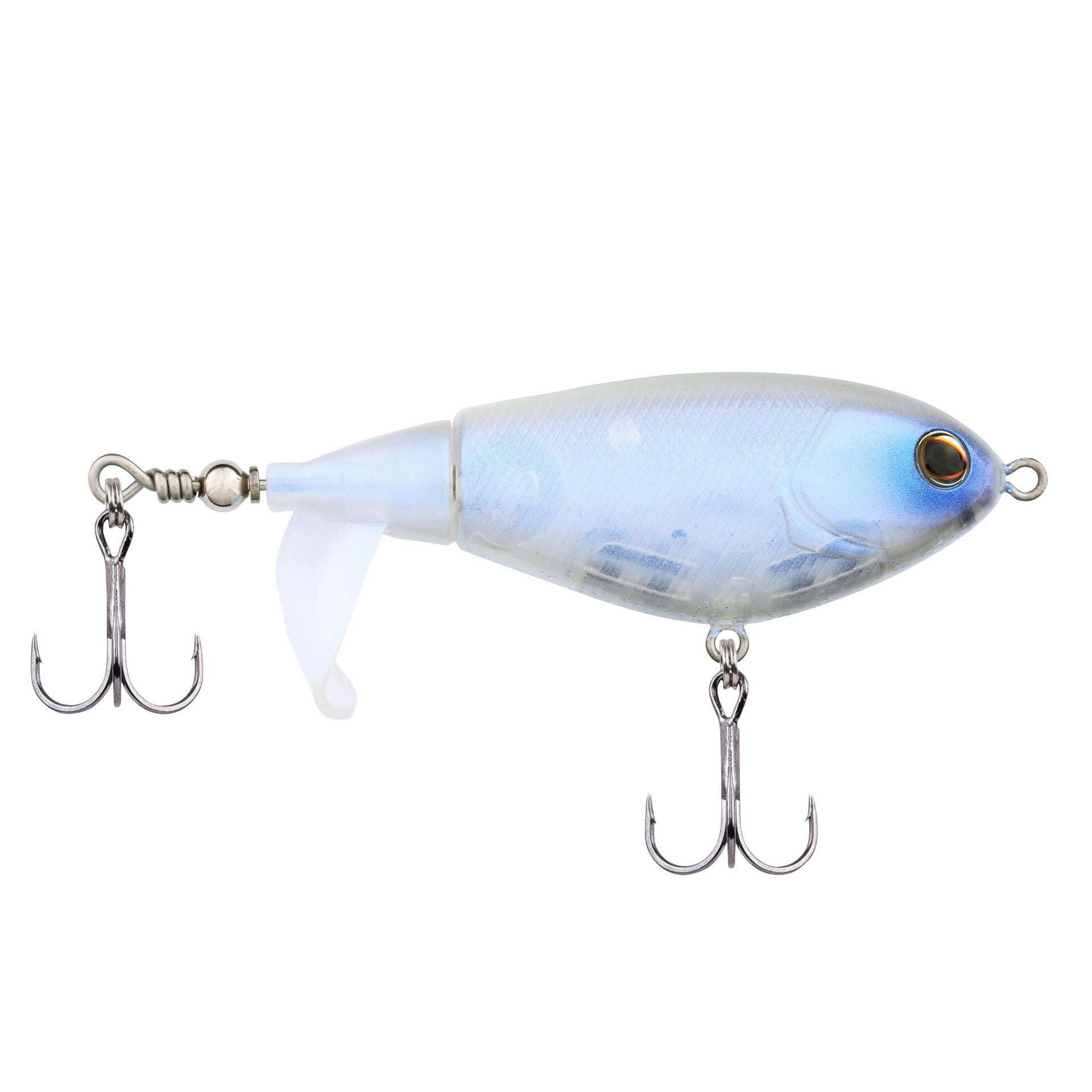 (2 pack) Berkley Choppo Topwater Fishing Lure, Ghost White, Size 90