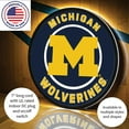 thumbnail image 5 of Michigan Wolverines LED XL Round Wall D-cor, 5 of 6