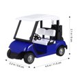 thumbnail image 2 of Golf Cart Model Die Casting Model Toy Vehicle Figurine Home Ornament for Kids, 2 of 8