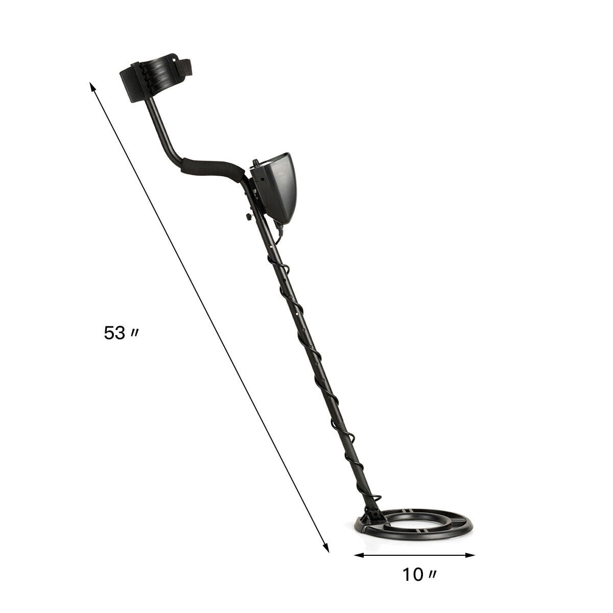 Gymax High Accuracy Metal Detector Kit W/Display Waterproof Gymax High Accuracy Metal Detector Kit W/Display Waterproof