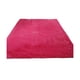 thumbnail image 1 of Alfombra suave Naiovety 40x60cm lavable antideslizante manta peluda Decoración del hogar Rosa roja, 1 of 6