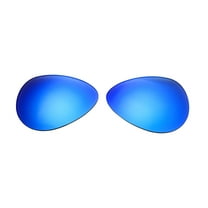Walleva Ice Blue Coated Polarized Replacement Lenses for Costa Del Mar Loreto Sunglasses
