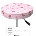 thumbnail image 2 of Goofa Hand Drawn Strawberry Printed Stool Covers Round, Waterproof Round Bar Stool Covers Anti-Slip Round Bar Stool Seat Cover with Elastic Bands Durable -, 2 of 7