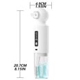 thumbnail image 3 of New Mini Beauty Device with Six Attachments (3 Hard + 3 Soft) Press and Hold the Power Button for Three Seconds to Activate Cleansing Mode. Features Automatic Temperature ., 3 of 8